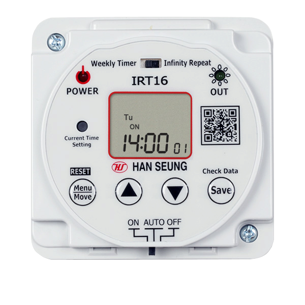 Dual function DIGITAL TIME SWITCH IRT16_A